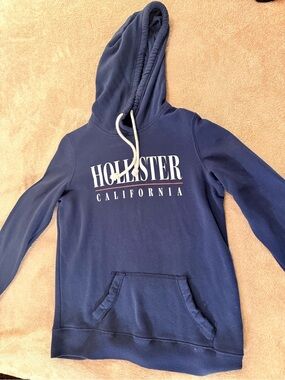 Hollister women’s Navy California Logo Hoodie